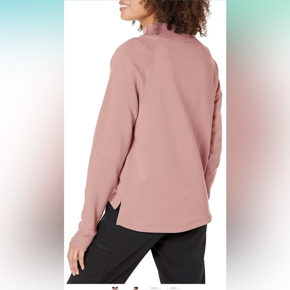 CHAMPION Powerblend Mock Neck Sweatshirts, Women's Pullover sweater small - Picture 2 of 11